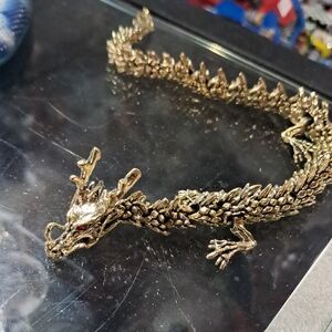 Gold Dragon Bracelet